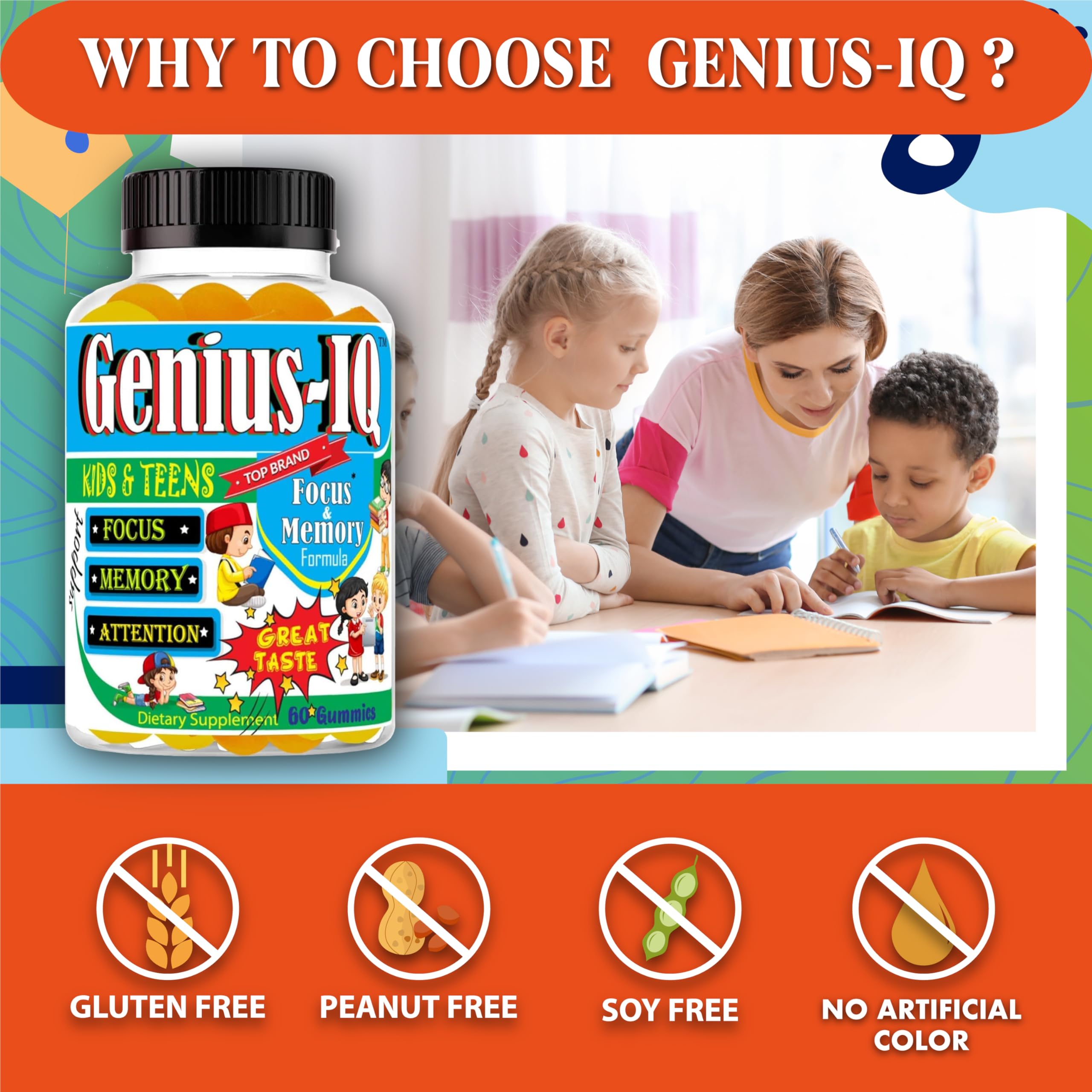 Celebrity LifeStyle Omega-3 Gummies with a measuring spoon