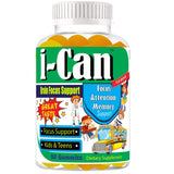 Celebrity LifeStyle Product Kids Focus Support Gummies front view