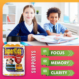 Celebrity LifeStyle Superkids Omega 3 DHA Gummies packaging