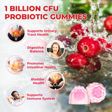 CelestiaCare Cranberry Probiotic Gummies close-up of gummies