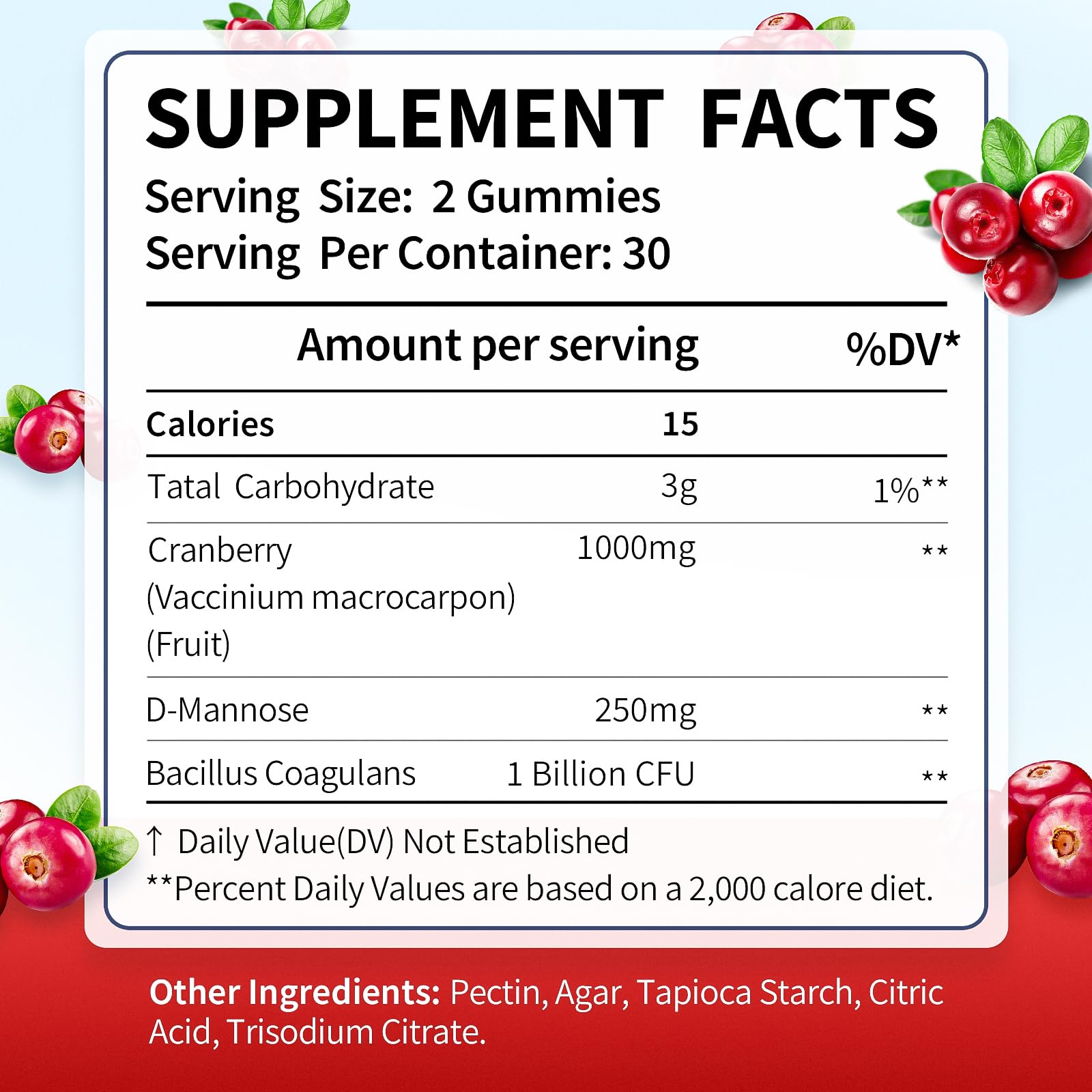 CelestiaCare Cranberry Probiotic Gummies lifestyle scene with fruit