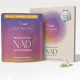Cell Theory Resveratrol NAD+ Support Supplement bottle front view