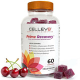 Cellev8 Superoxide Dismutase Gummies 60 count raspberry front view