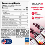Cellev8 Superoxide Dismutase Gummies bottle with label