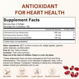 CellIngred CoQ10 bottle with softgels and coconut