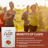 CellIngred CoQ10 softgels in a hand