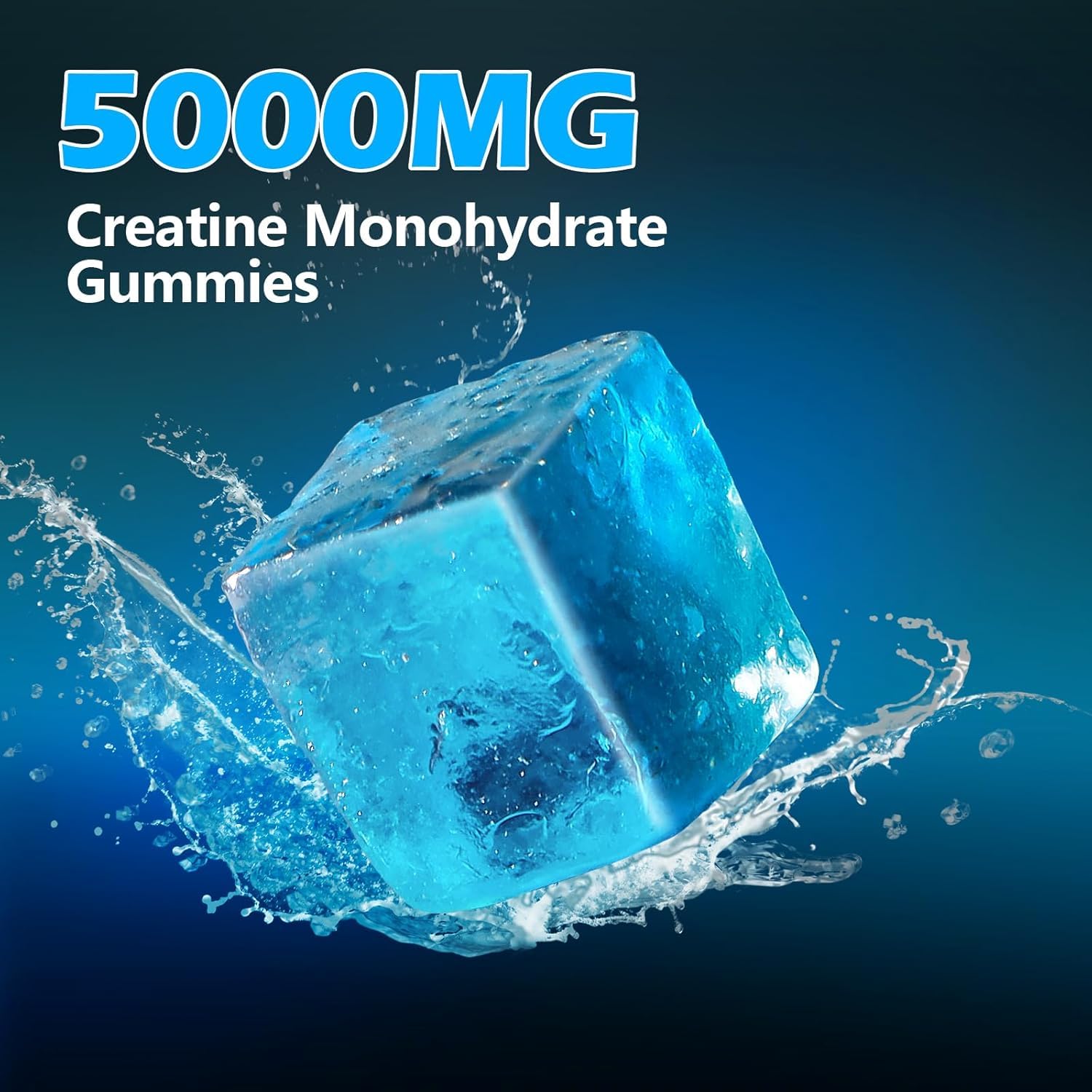 CellRestore Creatine Gummies with a measuring scoop