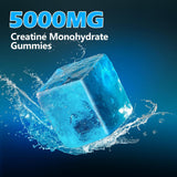 CellRestore Creatine Gummies with a measuring scoop