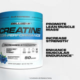 Cellucor COR-Performance Creatine 315g back view showing ingredients