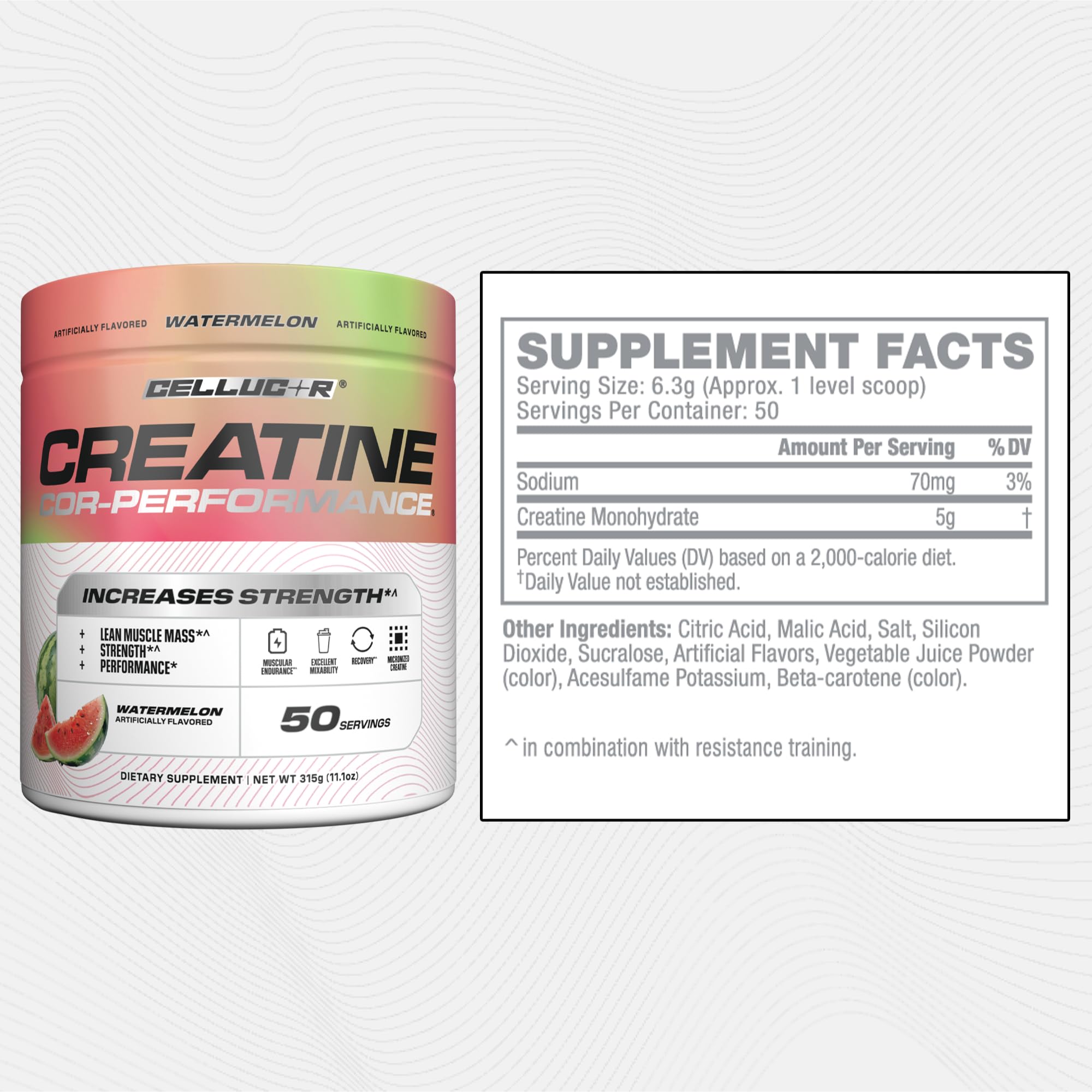 Cellucor COR-Performance Creatine 315g lifestyle scene