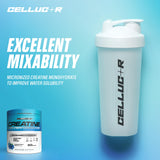 Cellucor COR-Performance Creatine 315g with workout gear