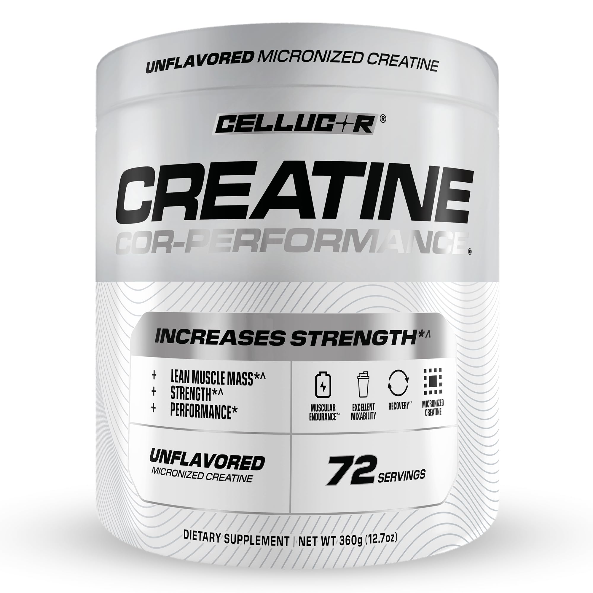 Cellucor COR-Performance Creatine 360g front view with packaging