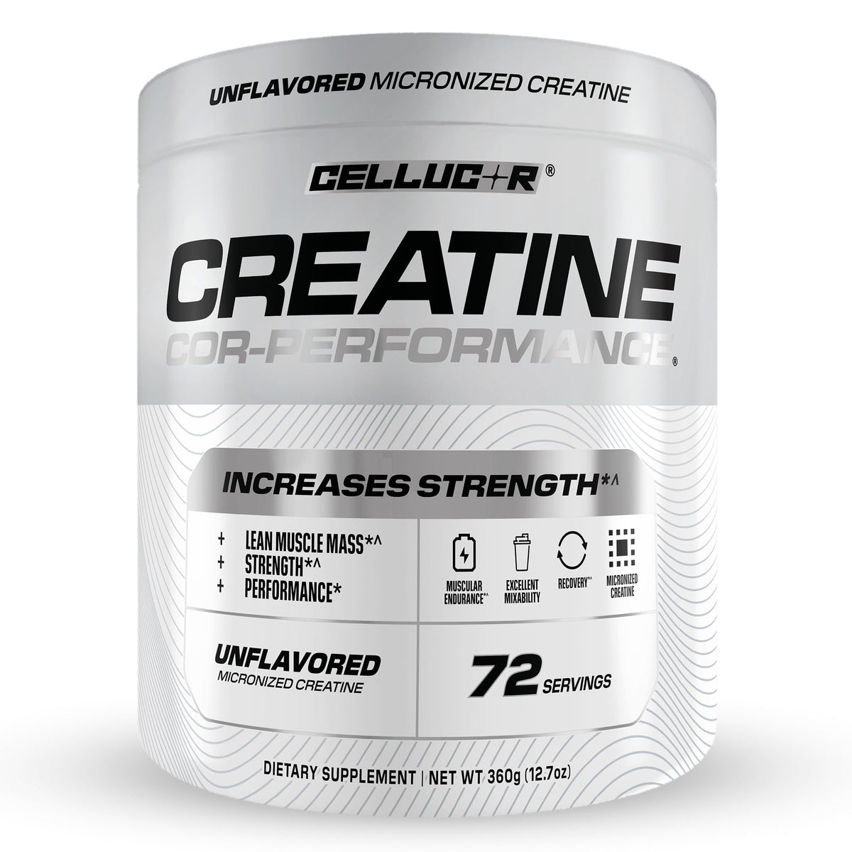 Cellucor COR-Performance Creatine 360g front view with packaging
