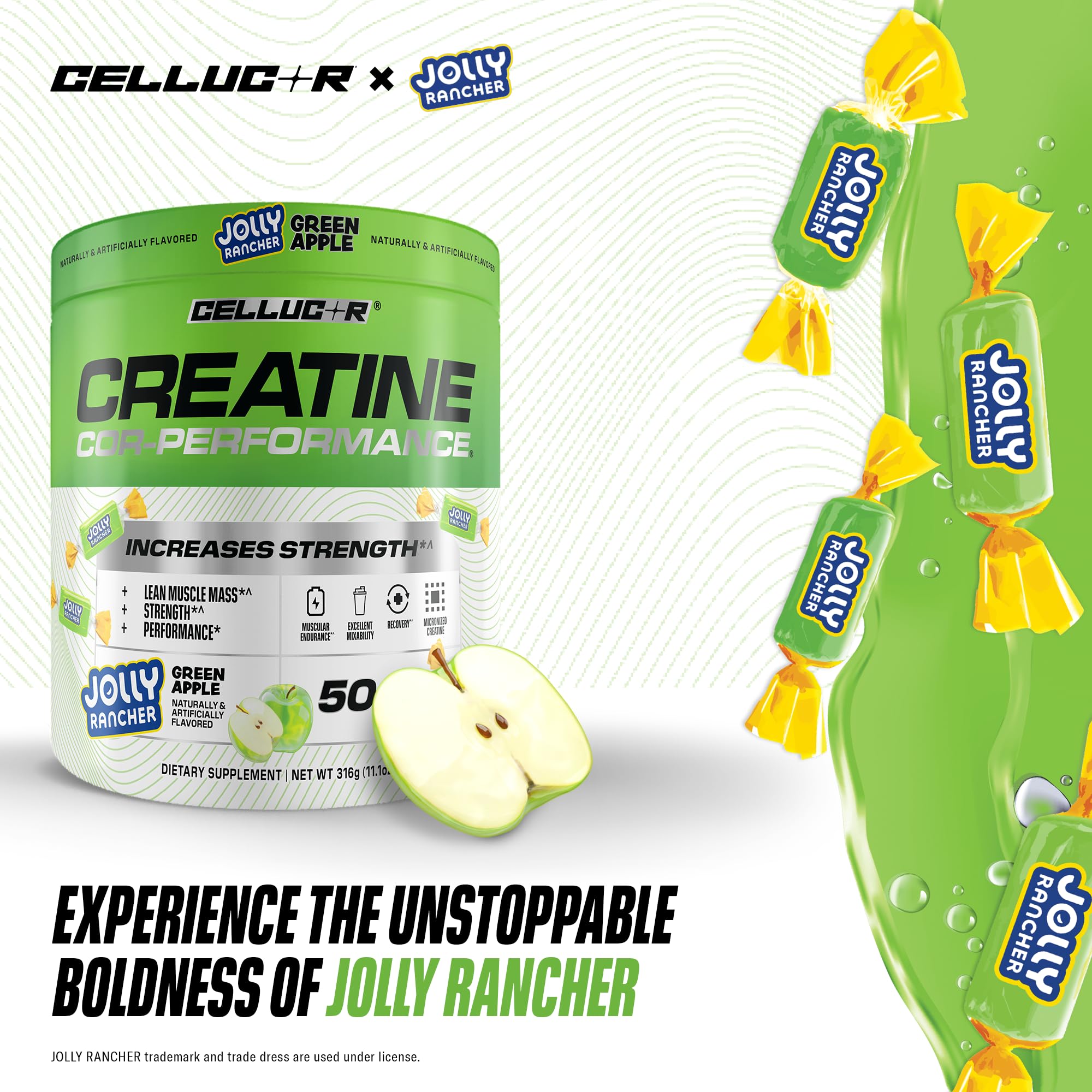 Cellucor COR-Performance Creatine unflavoured powder mixed in water