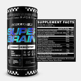 Cellucor Super Brain™ supplement side view with ingredients