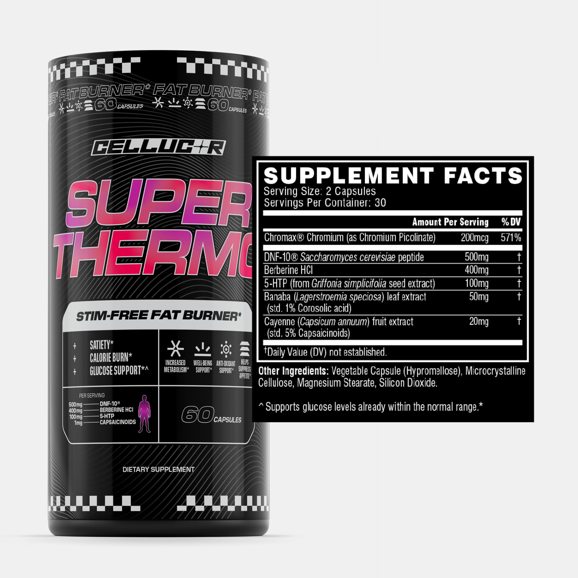 Cellucor Super Thermo™ Fat Burner side view