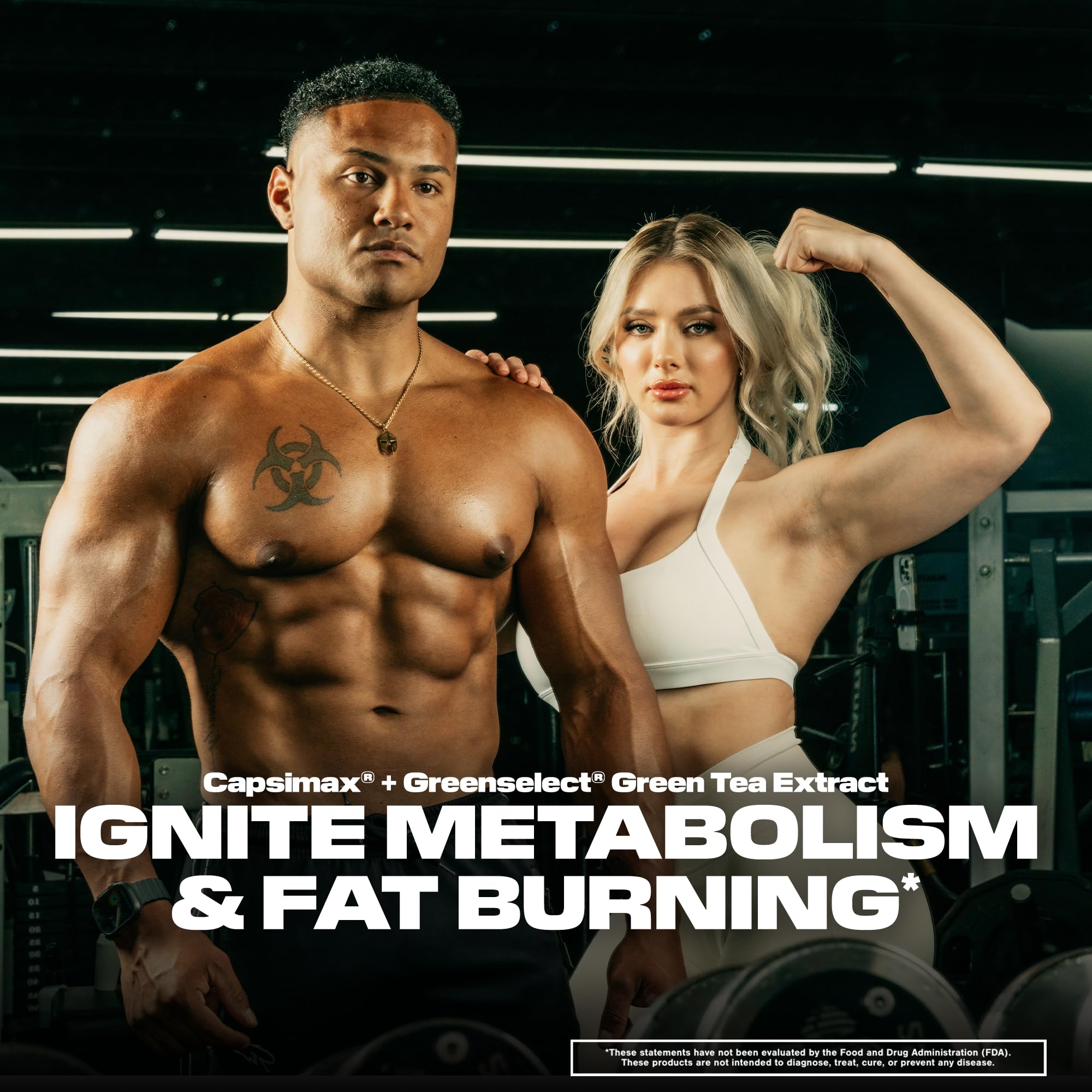 Cellucor SuperHD Thermogenic Fat Burner lifestyle scene with fitness gear