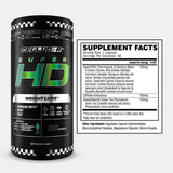 Cellucor SuperHD Thermogenic Fat Burner top view of the container