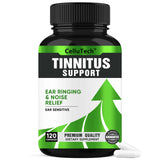 CelluTech Tinnitus Relief Supplement 60 capsules front view