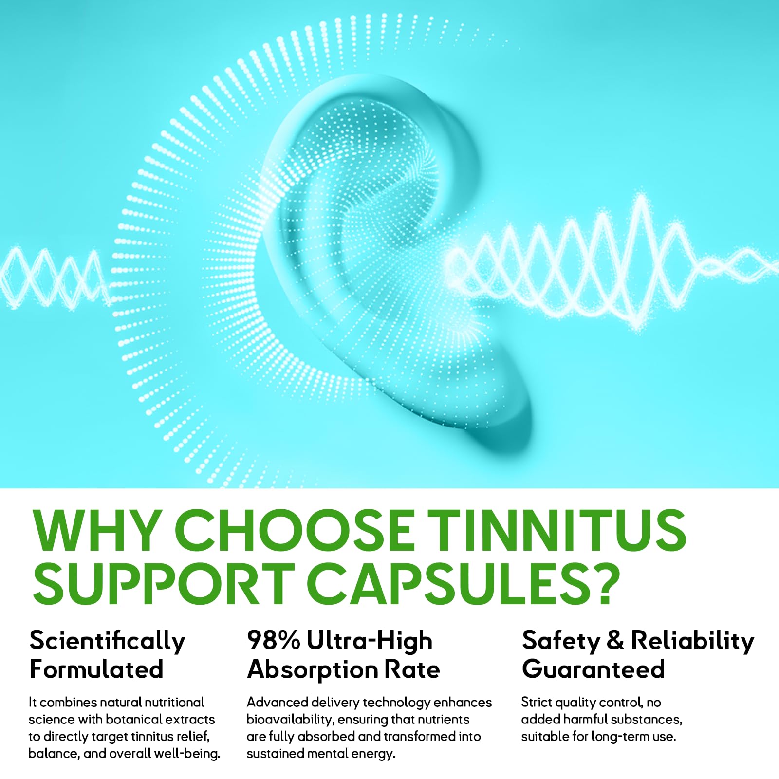 CelluTech Tinnitus Relief Supplement with herbal ingredients
