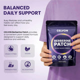 CELVON Berberine Patches close-up of natural ingredients