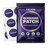CELVON Berberine Patches front view with packaging