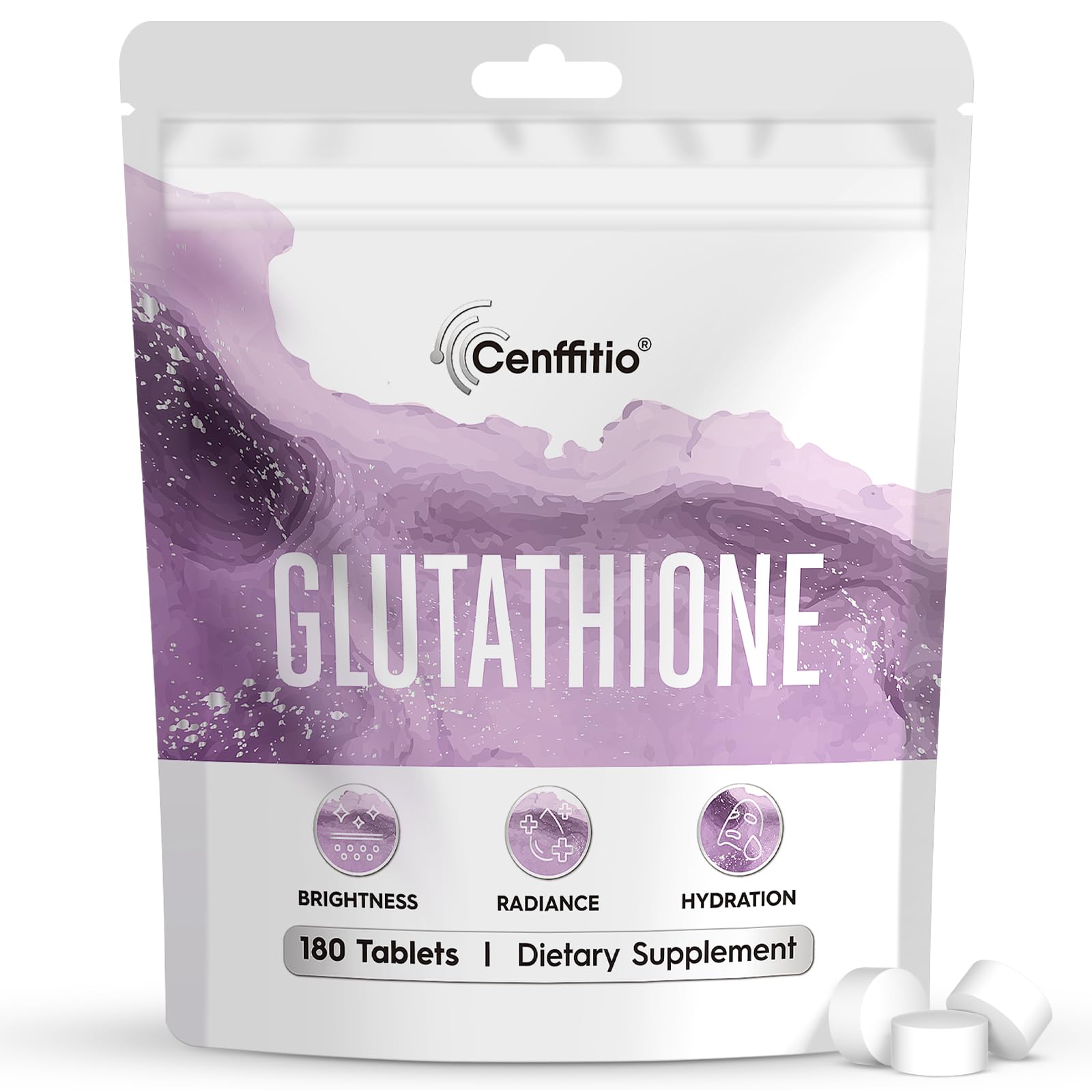 Cenffitio Advanced Glutathione Radiance Formula front view