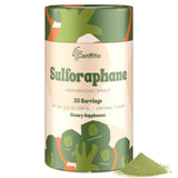 Cenffitio High Potency Sulforaphane Powder front view with packaging
