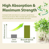 Cenffitio High Potency Sulforaphane Powder with broccoli sprouts