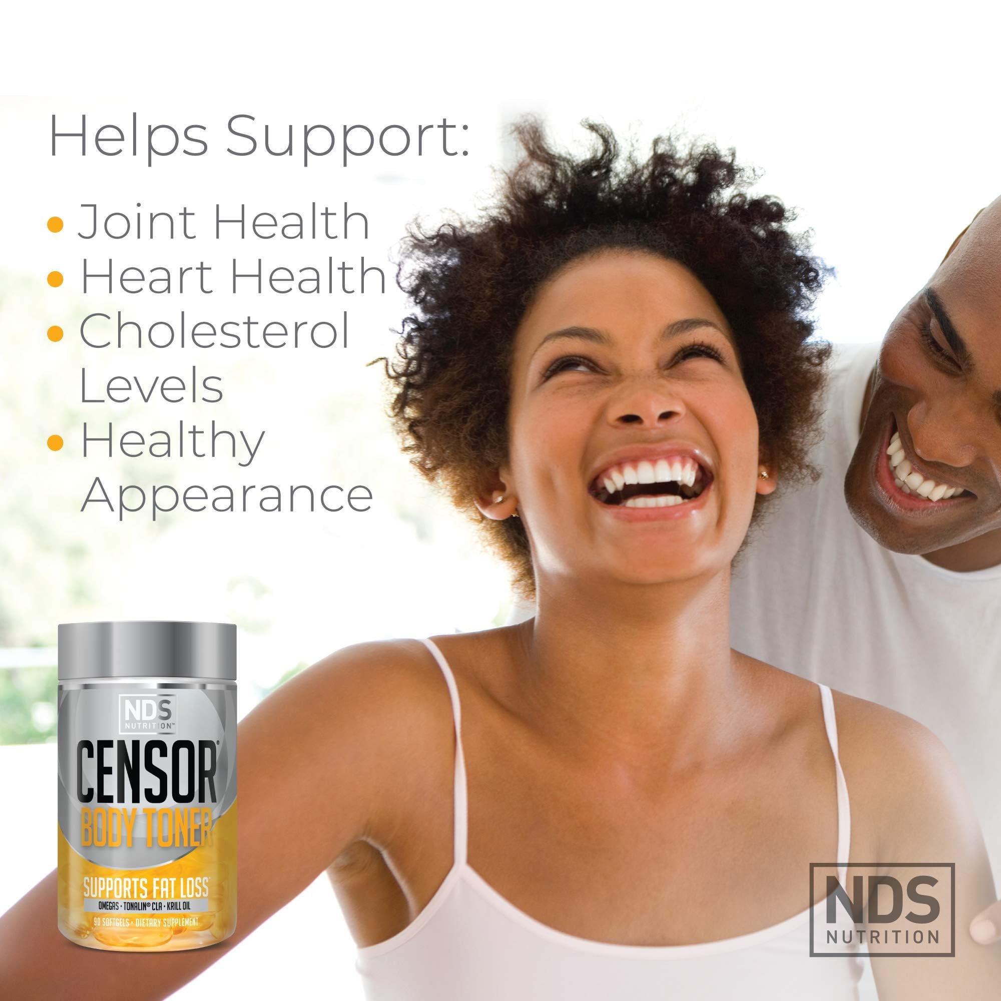 Censor Body Toner CLA Supplement 120g capsule format