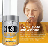 Censor Body Toner CLA Supplement 120g ingredients close-up