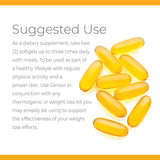Censor Body Toner CLA Supplement 120g nutritional information