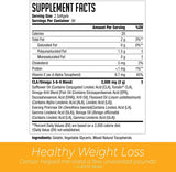 Censor Body Toner CLA Supplement 120g side view