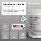 Centenarius Nutrition Creatine Monohydrate packaging