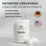 Centenarius Nutrition Creatine Monohydrate side view