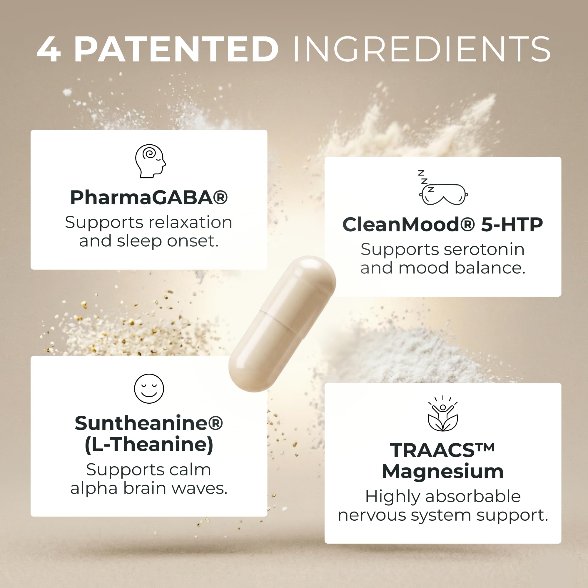 Centenarius Nutrition Sleep and Mood Formula ingredients list