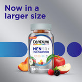 Centrum MultiGummies for Men 50 Plus gummies in a bowl