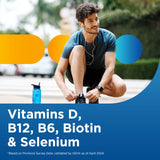 Centrum Multivitamins for Men side view with tablet details