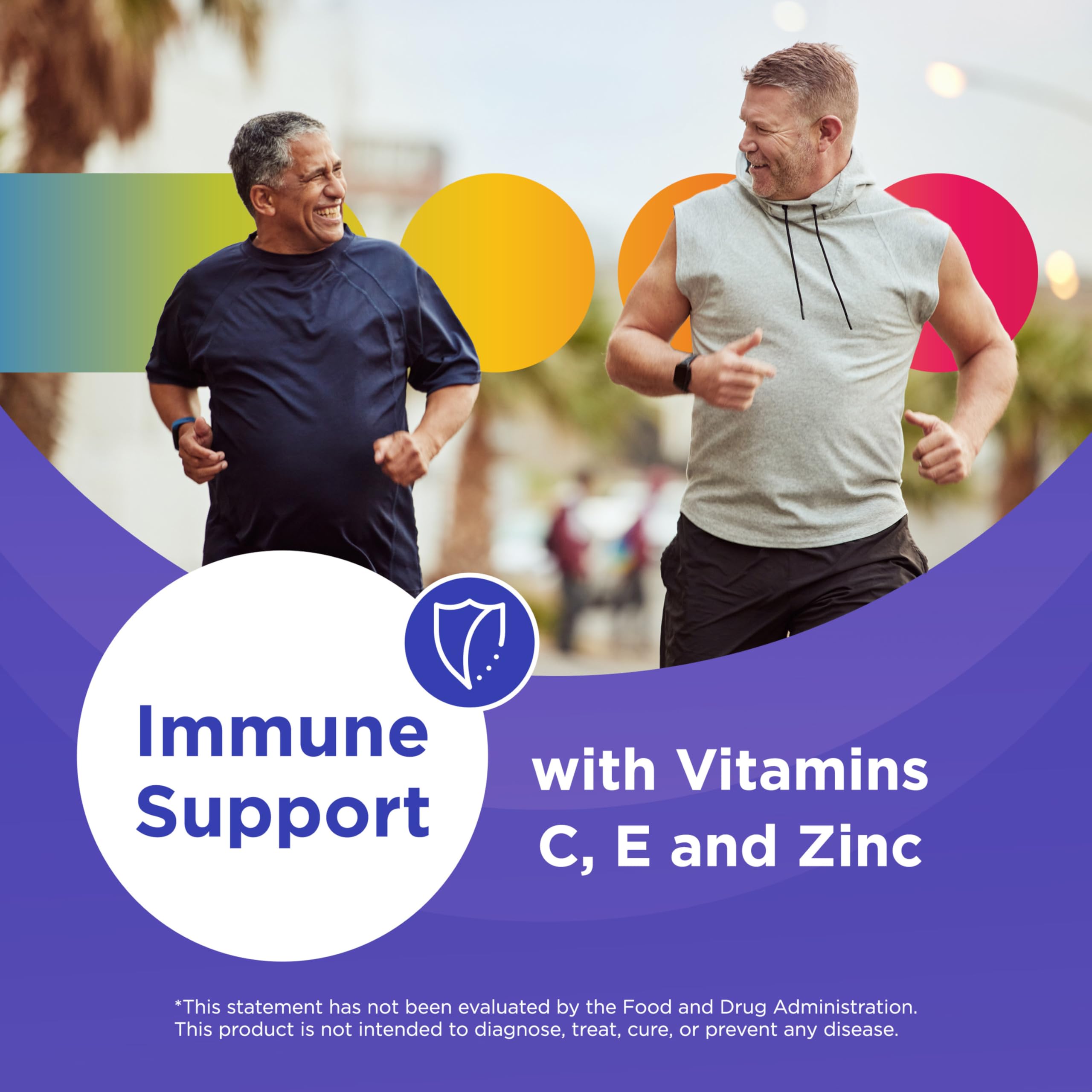 Centrum Nutrient Replenish Complete Multivitamin ingredients list on packaging