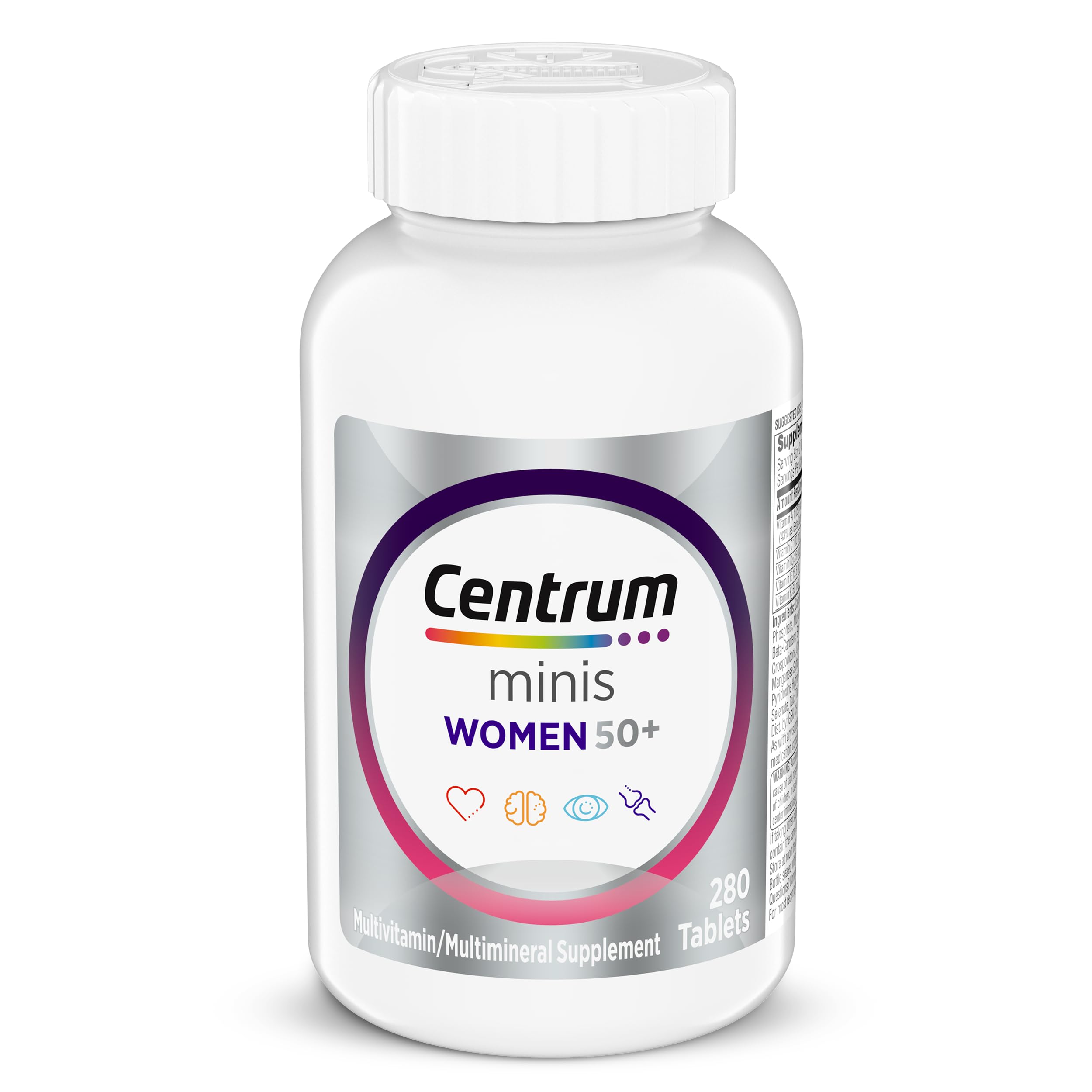 Centrum Silver Women's Multivitamin 280 count bottle front view