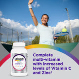Centrum Silver Women's Multivitamin side view showing tablet size