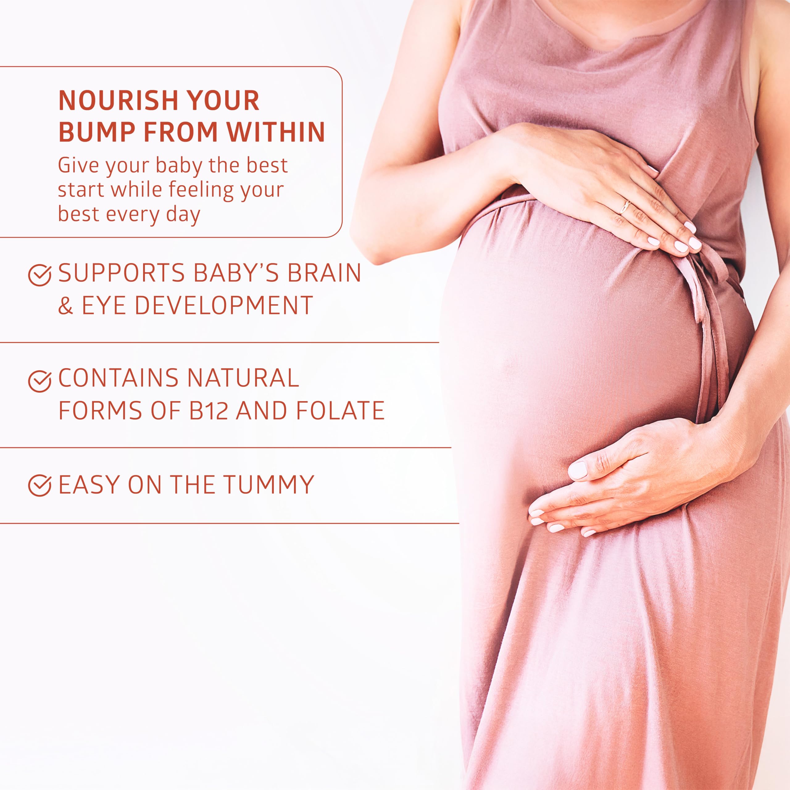 Centurion Health Prenatal Vitamins 30 softgels side view