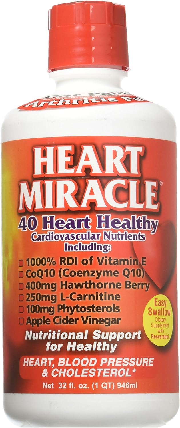 Century Systems Heart Miracle Liquid Supplement 746ml front view