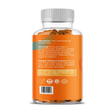 Ceres Nature Pumpkin Seed Oil Extract Gummies orange flavour close-up