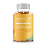 Ceres Nature Pumpkin Seed Oil Extract Gummies side view with nutritional information