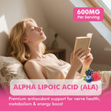 CFILIHTC Alpha Lipoic Acid 600mg liquid drops in a lifestyle setting
