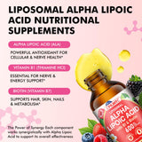 CFILIHTC Alpha Lipoic Acid 600mg liquid drops mixed berry flavour