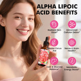 CFILIHTC Alpha Lipoic Acid 600mg liquid drops side view showing packaging