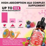 CFILIHTC Alpha Lipoic Acid 600mg liquid drops with ingredients list