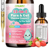 CFILIHTC Herbal Gut Cleanse for Kids 150g liquid drops front view
